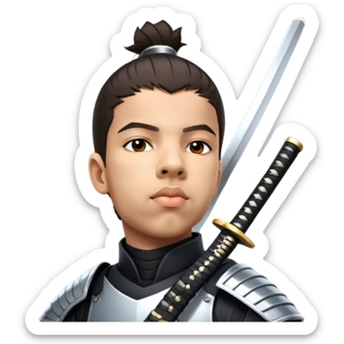 Modern Samurai sticker