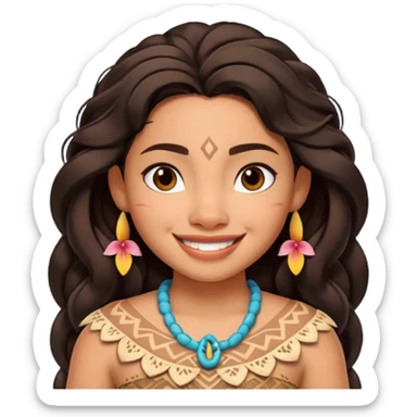 moana sticker