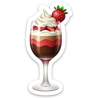 strawberry-chocolate-pafe-Champagne sticker