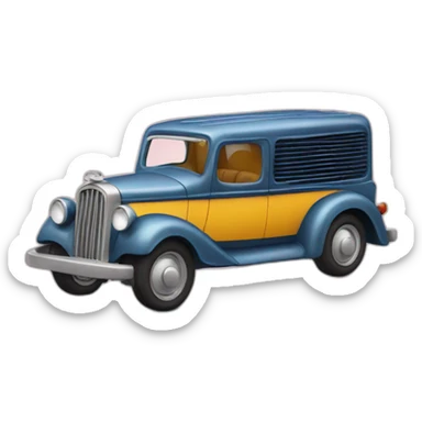 Radiator car sticker