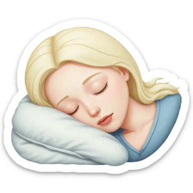 Sleeping  sticker