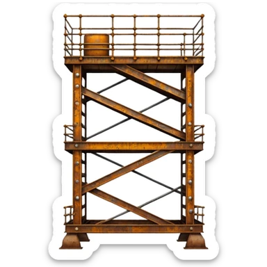Offshore scaffolds  sticker
