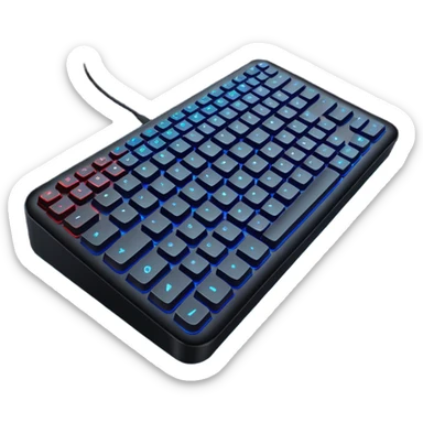 RGB keyboard sticker