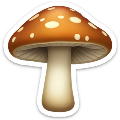 Forest mushroom  sticker