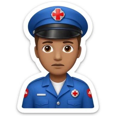 ambulance driver  sticker