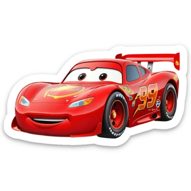 lightning mcqueen sticker