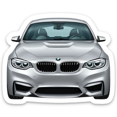 BMW art sticker