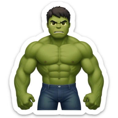 Hulk full body sticker