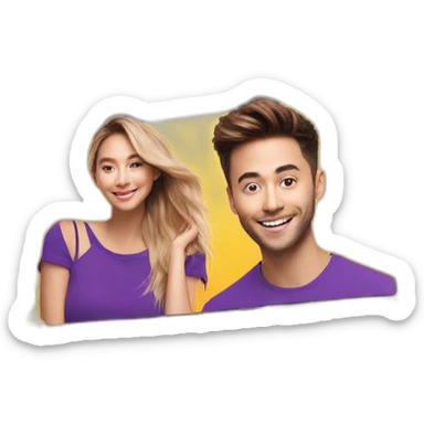 tiktok ads on billboard sticker