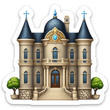 mansion sticker