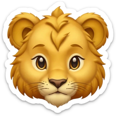 lion king disney sticker