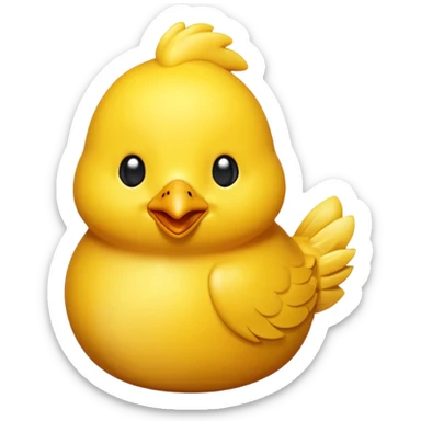 chicken 3d imoji transparen with with sticker