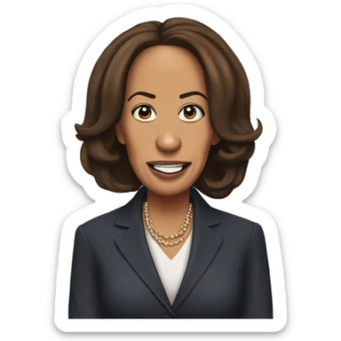 kamala harris meme sticker