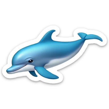 Dolphin sticker