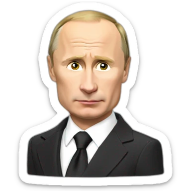 putin is gangsta sticker
