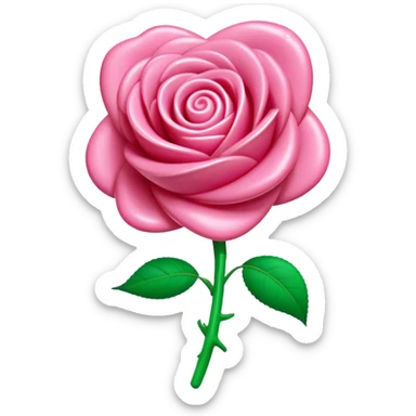 pink spam gummy candy rose sticker
