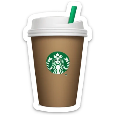 starbucks coffee cup sticker