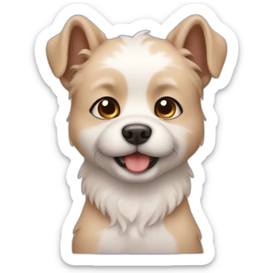 cute  dog sticker