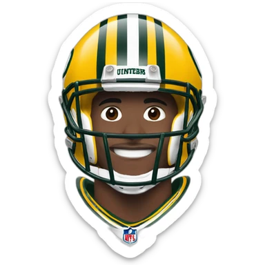 packers quarterback Jordan love sticker