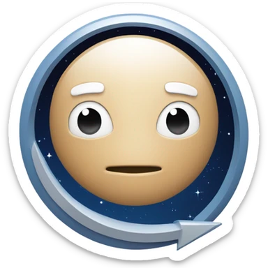 NASA logo except the letters are SASA instead of NASA sticker