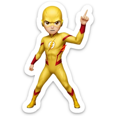 reverse flash sticker