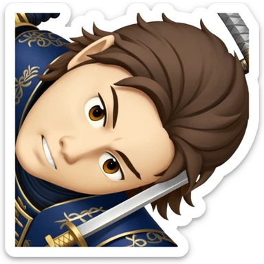 Samurai Strategist sticker