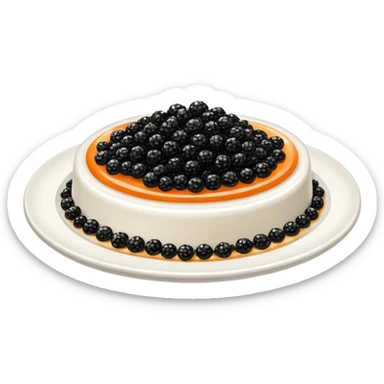Caviar sin cuchara sticker
