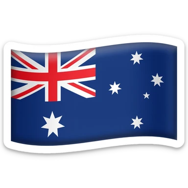 flag of Australia sticker