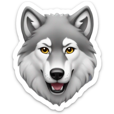 Alpha wolf sticker