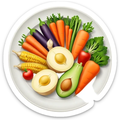 COMIDA SALUDABLE sticker