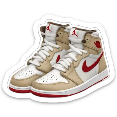Jordan one Travis scott  sticker