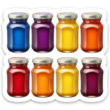 Jam Jars sticker