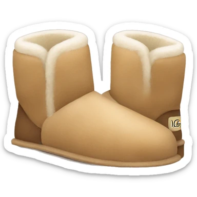 UGG slippers  sticker