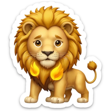 lion king disney sticker