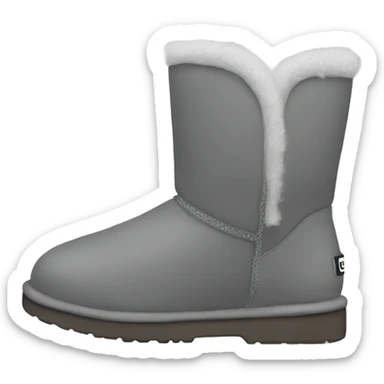 Grey Ugg boots sticker
