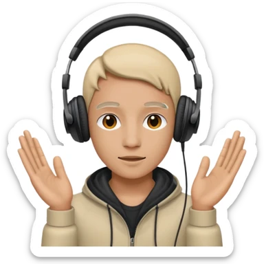 listen to music sticker