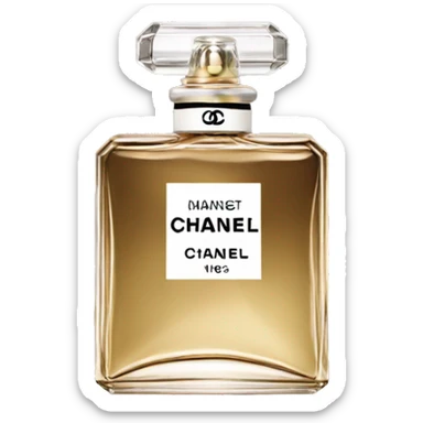Chanel perfume sticker