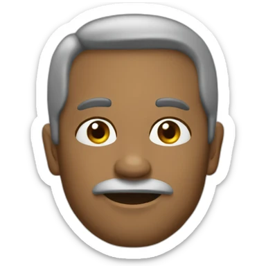 Frank of south America sticker