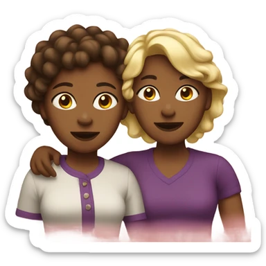 lesbian family  sticker