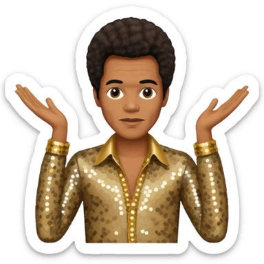 Bobby Farrell of Boney M sticker