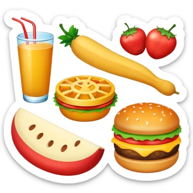Foodfood sticker