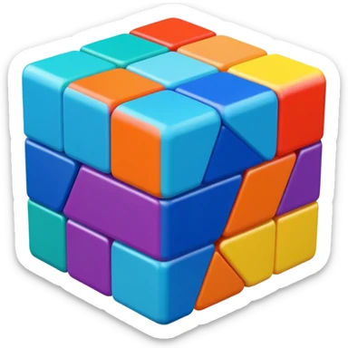 Cubo De Mágico sticker