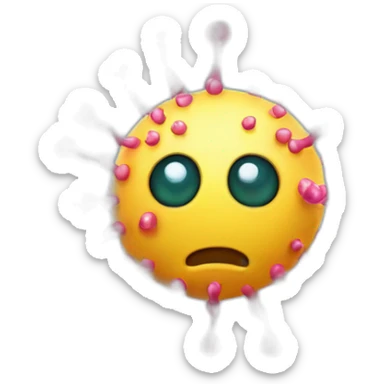 virus transmitted over 5g signal sticker