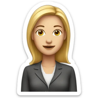 women project manager sticker