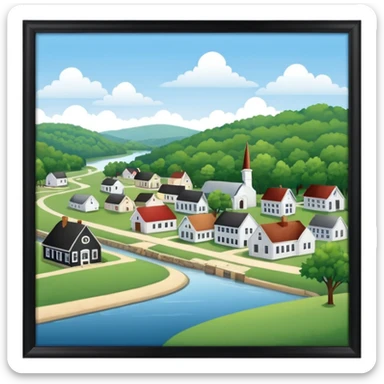 Hawkins Indiana  sticker