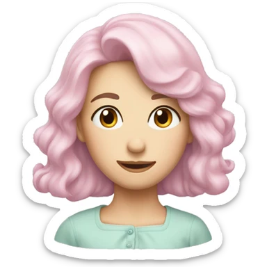 Cœur pastel sticker