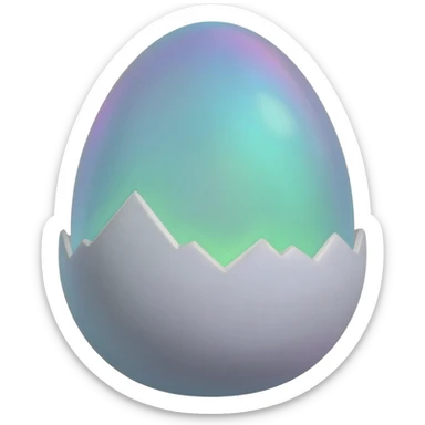 dragon egg sticker