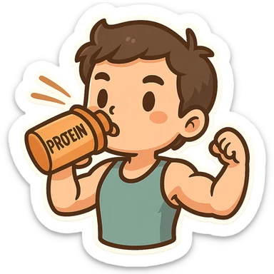 rapid protein absorption sticker