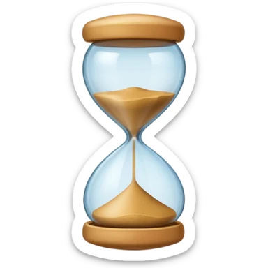 a  Hourglass shape Peanut  sticker