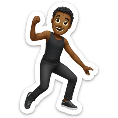 Chat qui danse le mia sticker